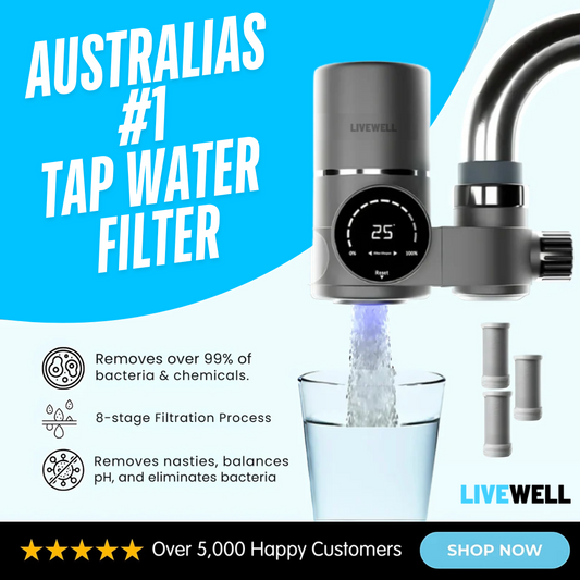 LiveWell™ V2 Tap Water Filter With 97% Fluoride Filter